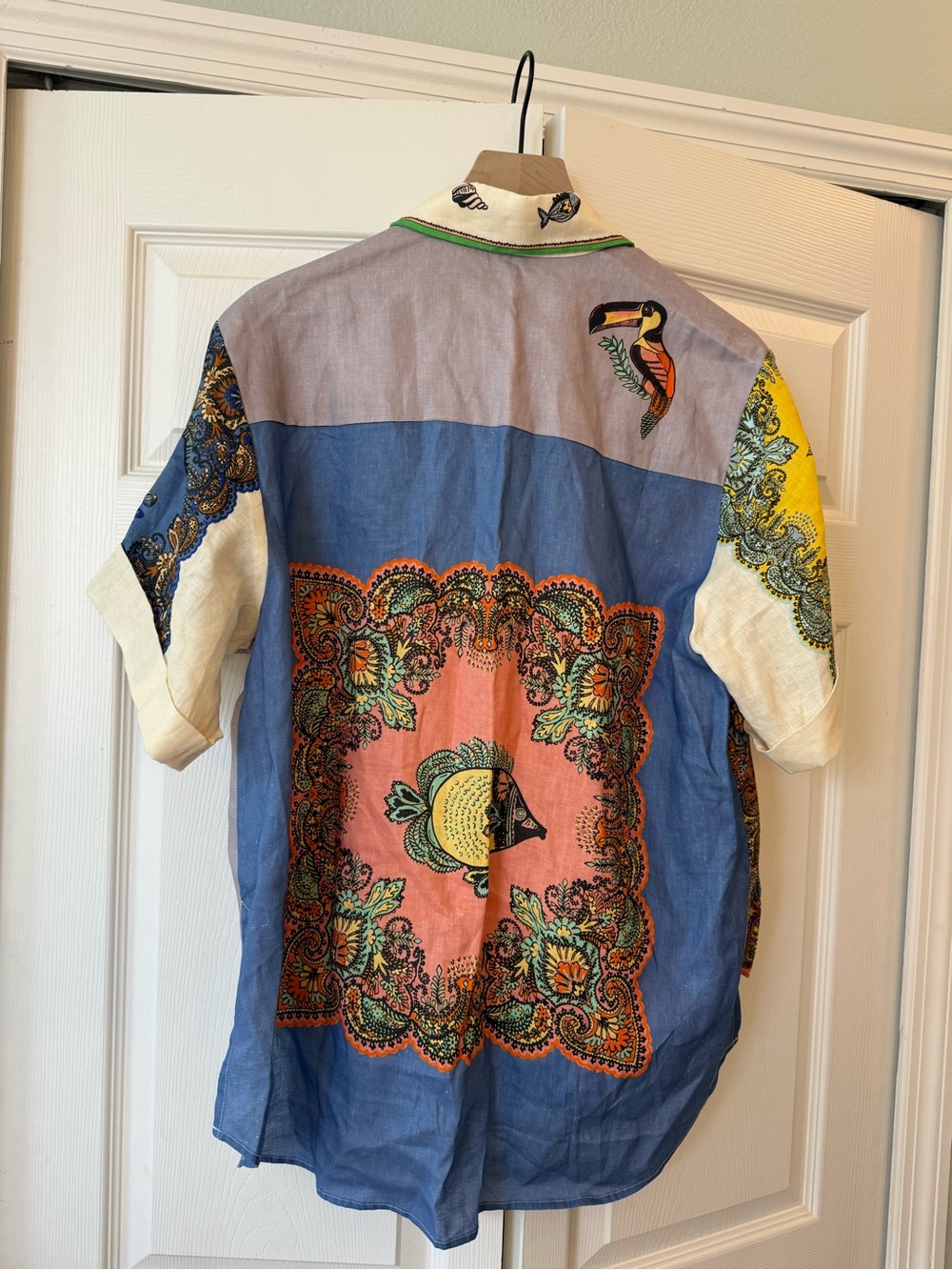 ALÉMAIS
Linen Printed Top trippy tropic - Picture 5 of 11